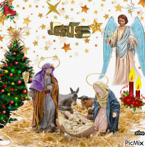 Natal,Jesus - Zdarma animovaný GIF