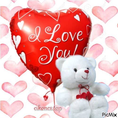 heart-I Love You - png gratis