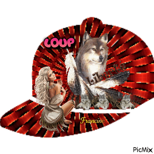 Loup 🐺🐺🐺 - GIF animado gratis