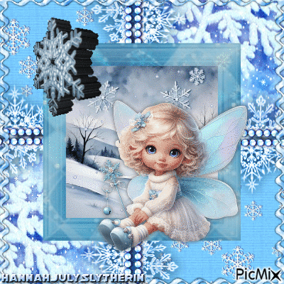 ♦Little Winter Fairy♦ - Gratis animerad GIF