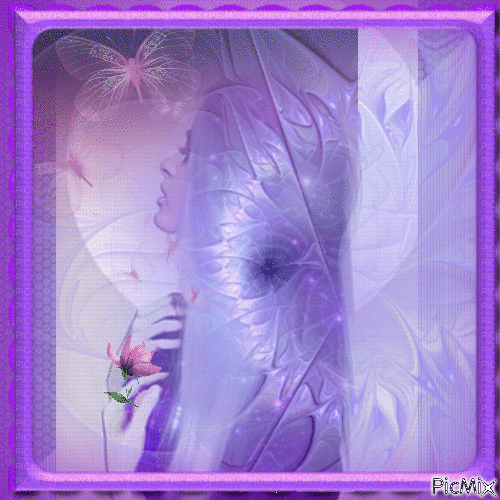 Mulher purple - Gratis geanimeerde GIF