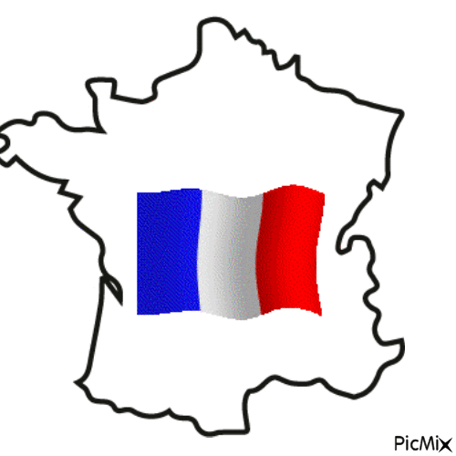 La France - GIF animado gratis
