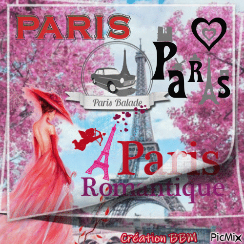Paris par BBM - Kostenlose animierte GIFs