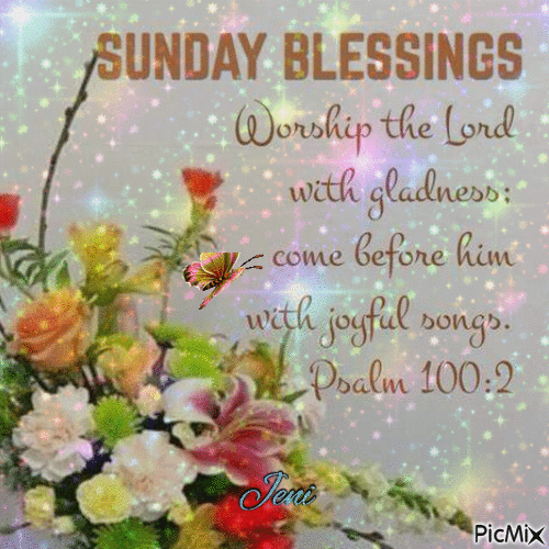Sunday blessings - Gratis geanimeerde GIF