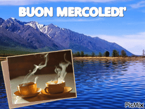 BUON MERCOLEDI' - GIF animé gratuit