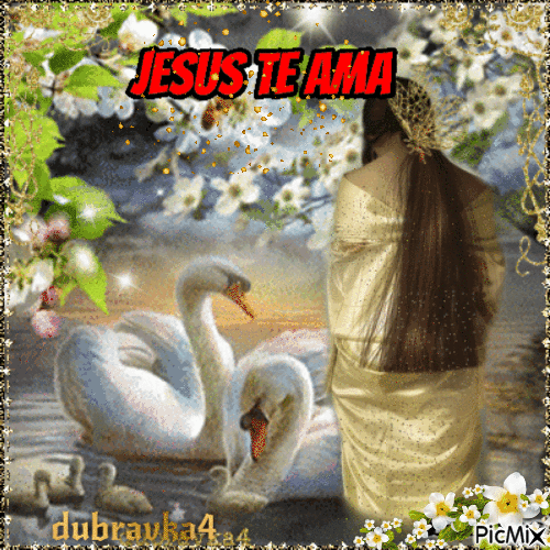 Jesus Te Ama - Ilmainen animoitu GIF