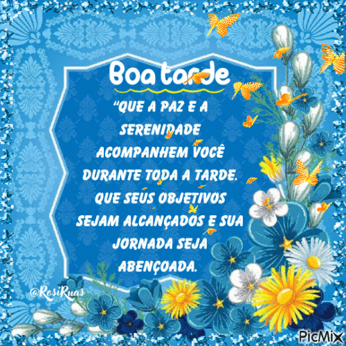 Boa Tarde! - 免费动画 GIF