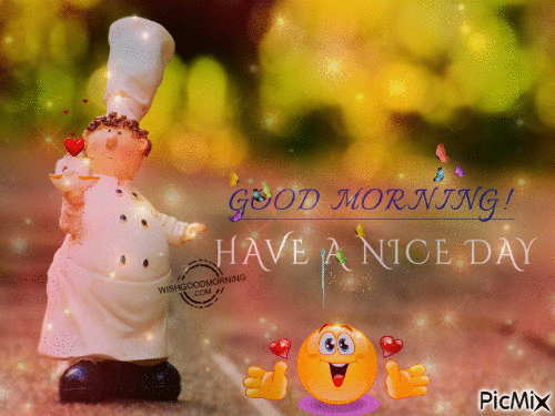 Good morning have a nice day - 免费动画 GIF