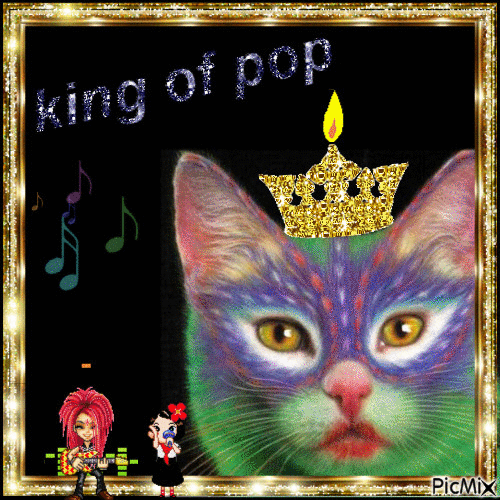 king of pop !!!!!! - GIF animado grátis