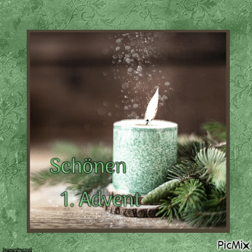 Schönen 1. Advent - 無料のアニメーション GIF