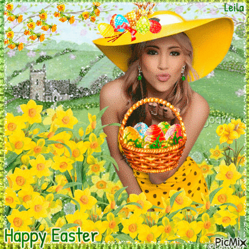 Happy Easter 48 - Free animated GIF