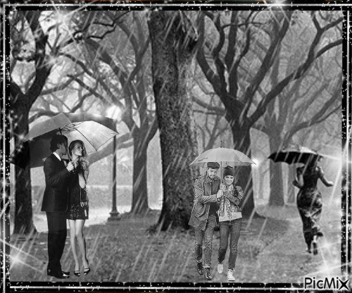 Tarde de chuva - Zdarma animovaný GIF