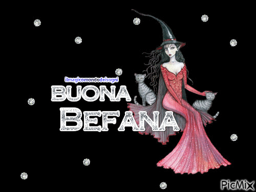 buona befana - Бесплатный анимированный гифка