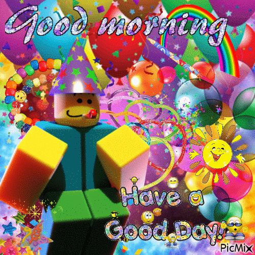 Poob GOod morning!! - Zdarma animovaný GIF