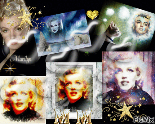 Bonsoir avec Marilyn - Free animated GIF