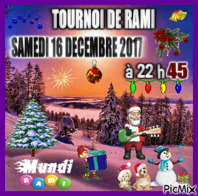 mundirami tournoi du 16/12/17 - Бесплатный анимированный гифка