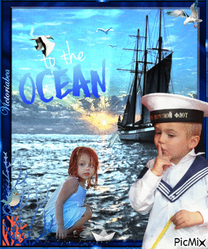Ocean - Bezmaksas animēts GIF