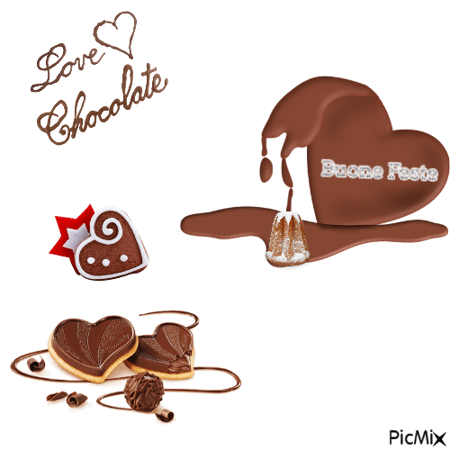 natale cioccolata - 無料のアニメーション GIF