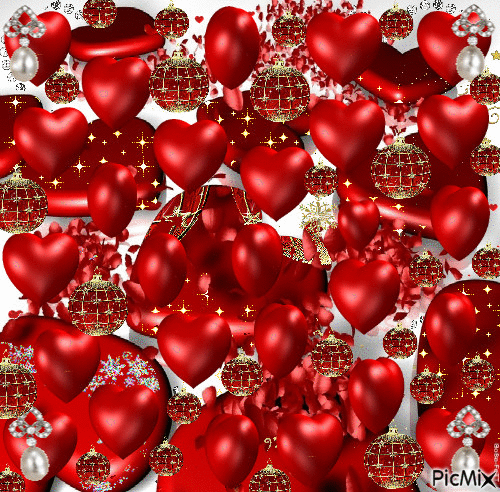 LOVE HEARTS gif BG amour coeur fond - Free animated GIF - PicMix