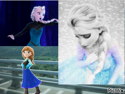la reine des neige 1 - GIF animado grátis