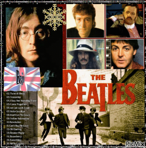 Beatles Cover Album - Gratis animerad GIF