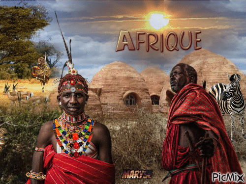 AFRIQUE - Darmowy animowany GIF