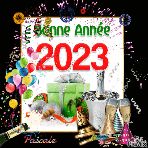 Bonne Année 2023 - Ücretsiz animasyonlu GIF