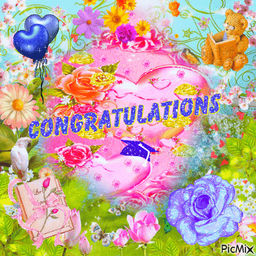 congratulations reham & sarah!!! - Animovaný GIF zadarmo