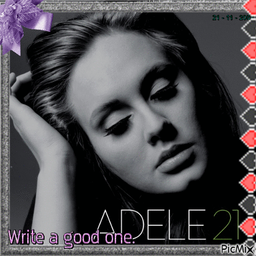 Adele - 21 - 免费动画 GIF