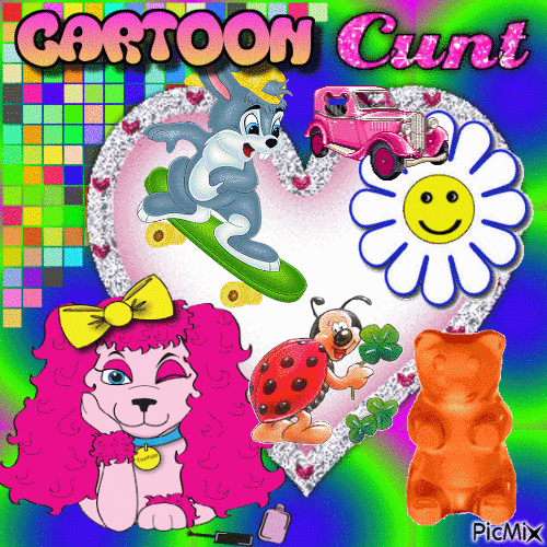 Cartoon Cunt - GIF animé gratuit