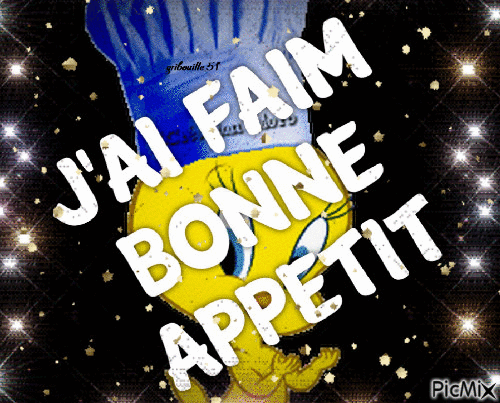 bon appétit - 無料のアニメーション GIF