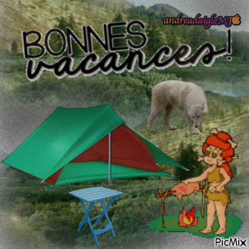 camping en cèlibataire !!! - Free animated GIF