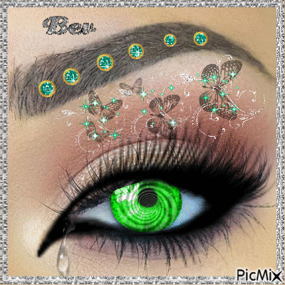 green eye - Darmowy animowany GIF