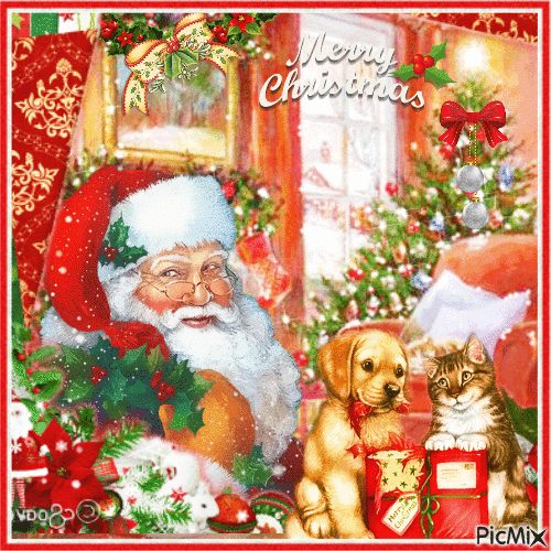 ☆☆MERRY CHRISTMAS ☆☆ - Animovaný GIF zadarmo