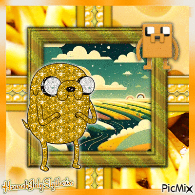 ((Adventure Time - Jake)) - Δωρεάν κινούμενο GIF
