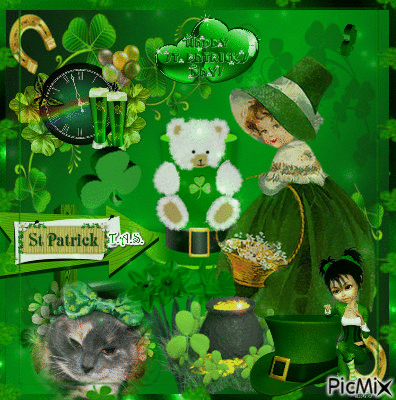 "St. Patrick's - Animovaný GIF zadarmo