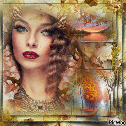 Autumn portrait - Gratis animeret GIF