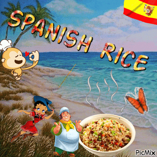 Spanish Rice - Nemokamas animacinis gif