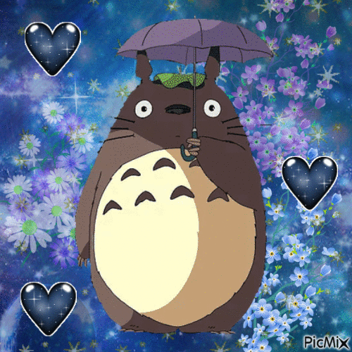 Totoro’s Dreams - Nemokamas animacinis gif