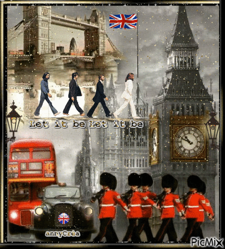 London sixties - Free animated GIF