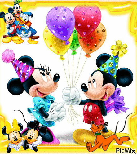 La bande à Mickey - GIF animé gratuit