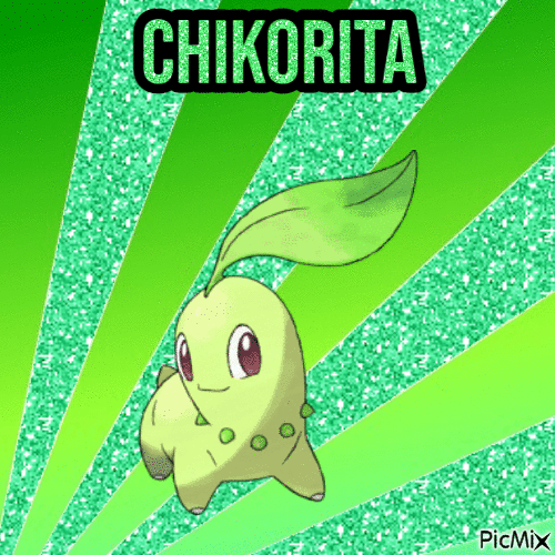 CHIKORITA - 無料のアニメーション GIF