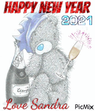 2021 New Year - Animovaný GIF zadarmo