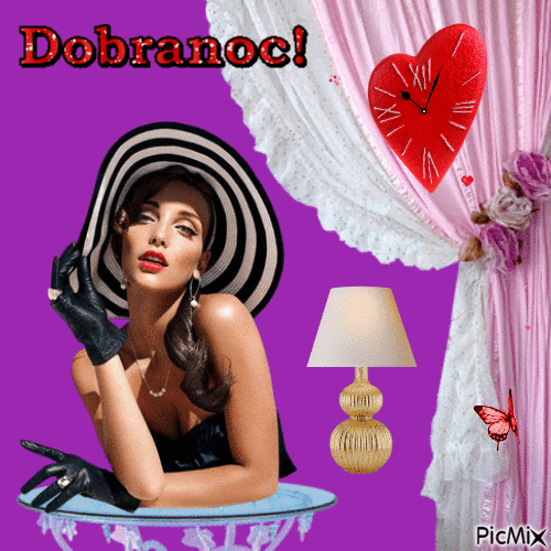 DOBRANOC - Bezmaksas animēts GIF