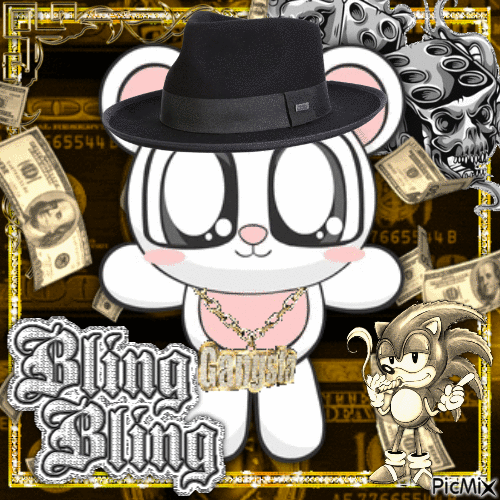 gangsta rinny - Безплатен анимиран GIF