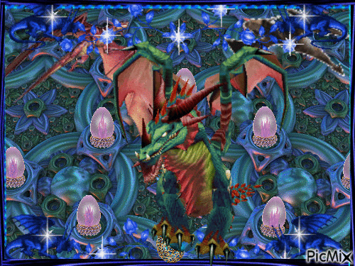 Dragon - Ingyenes animált GIF