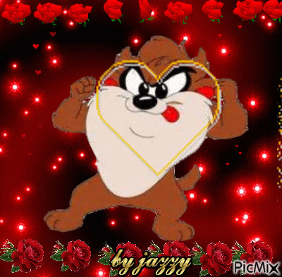 baby tazz love - Free animated GIF