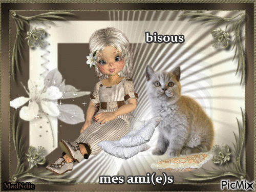 bisous mes ami(e)s - 免费动画 GIF