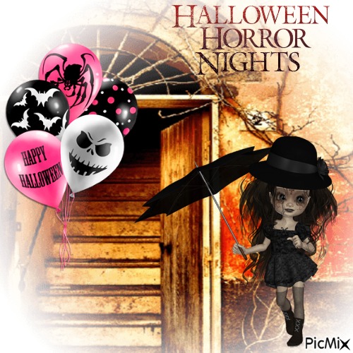 Halloween Horror Nights - png ฟรี
