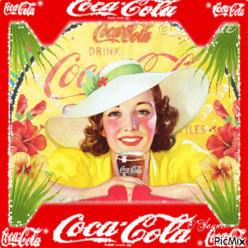 Coca-cola - Бесплатный анимированный гифка